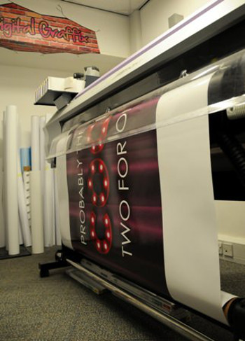 Fast Signs Derby’s Mimaki JV33 has stood them in good stead from day one.